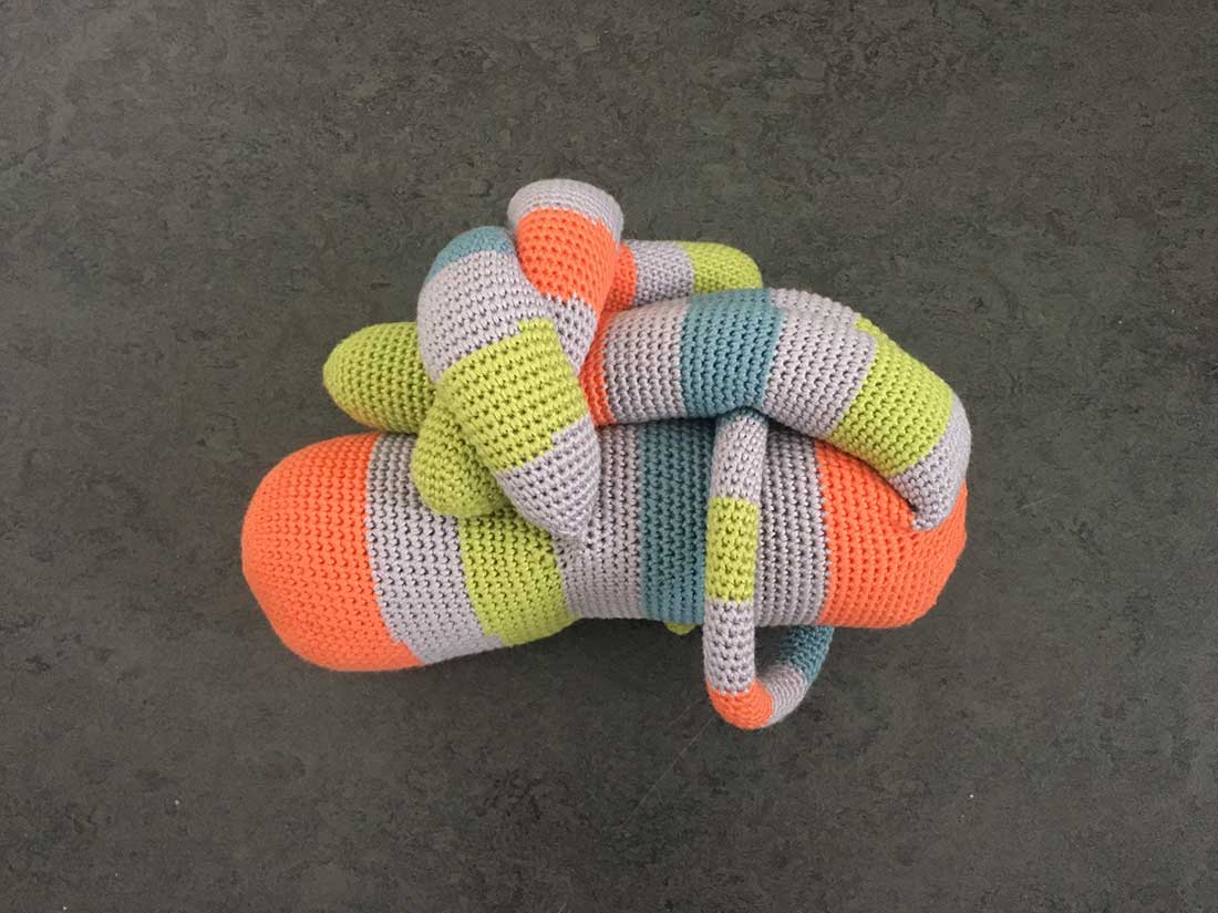 Sock monkey amigurumi